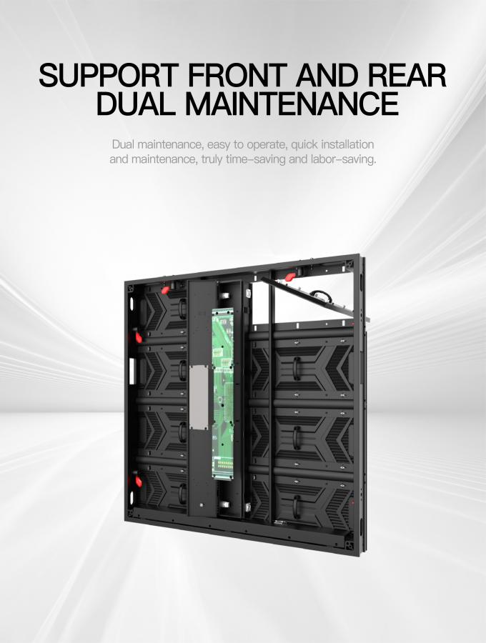 Energooszczędne zewnętrzne wyświetlacze LED P3.91 Moduły do reklamy wideo Wysokiej jakości panel LED Marka 4