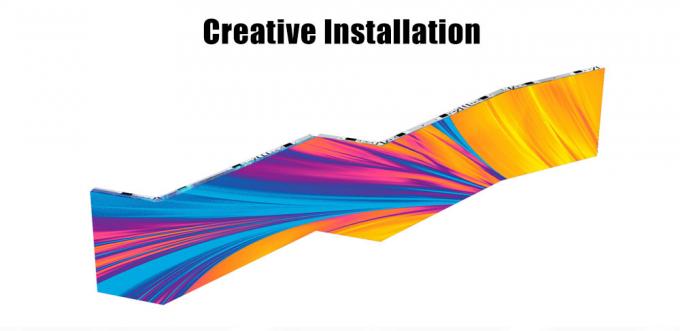 Energooszczędne zewnętrzne wyświetlacze LED P3.91 Moduły do reklamy wideo Wysokiej jakości panel LED Marka 9