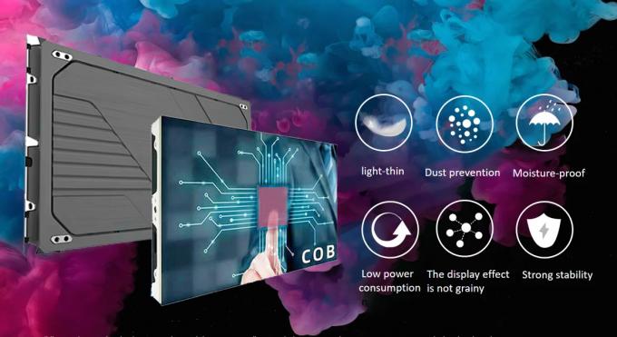 Odlewy z aluminiowego panelu wnętrza LED Video Wall Fine Pitch do zastosowań wewnętrznych i zewnętrznych 0