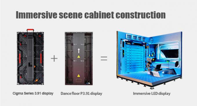 Ekran LED 3D VFX VR VP XR Ściana do filmowania Zakrzywiony ekran LED HD LED Wyświetlacz Wirtualna produkcja Studio 0