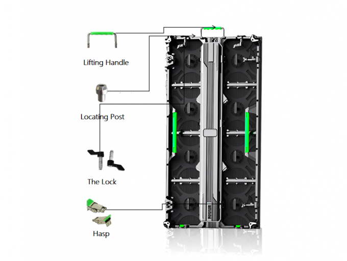P3.91 Wypożyczalnia ekranu LED na zewnątrz Cena LED Video Wall for Stage Koncert Wypożyczalnia ekranu LED 20