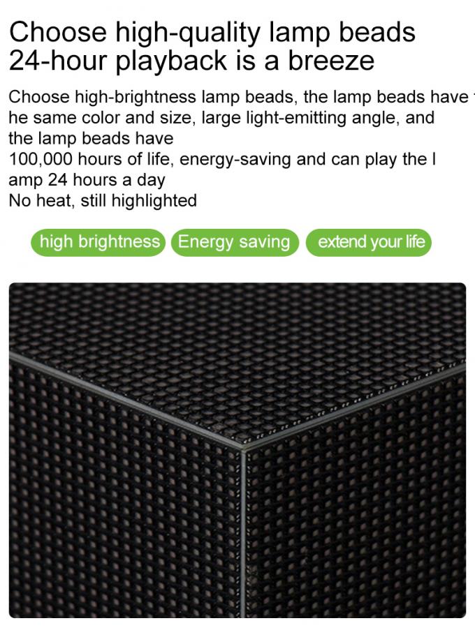 Kubek LED Display P2.5 P3 P4mm Niestandardowy ekran LED 2