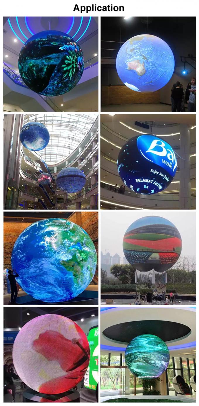 LED Kulka I Kreatywny Kołek Kołowy Cylinder Skrzywiony Rgb Elastyczny Ekran LED Wewnętrzny P2 P3 P4 Okrągły Sferyczny Ekran Led 2
