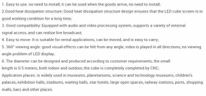 P2.5 P3 P3.91 P4.81 LED Cube Logo Display Creative LED Display Screen do reklamy wewnętrznej i zewnętrznej 0