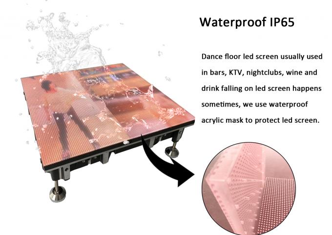 Wyświetlacze LED P4.81 Podłoga taneczna Ekran LED Scena Wynajem Tablica Pantalla Wewnętrzny Ekran LED 5