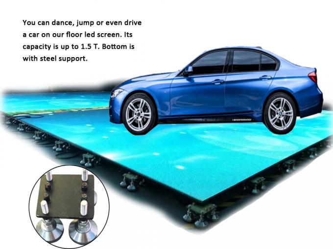 Wyświetlacze LED P4.81 Podłoga taneczna Ekran LED Scena Wynajem Tablica Pantalla Wewnętrzny Ekran LED 6