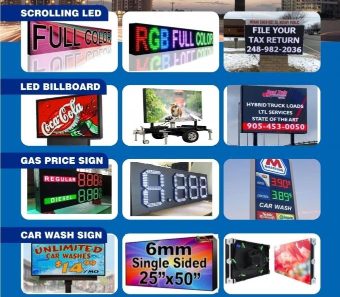Ekran LED zewnętrzny z mobilnym ekranem przyczepy billboard LED wyświetlacz LED-ekran-przesunięty 7