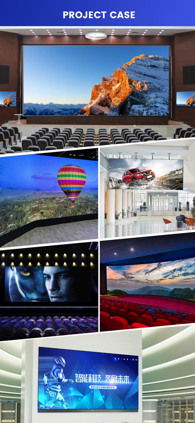 8K 4K HD P1.2 P1.5 P1.8 P2 P2.5 P3 W pełni kolorowy Ultracienkie Stałe wnętrze LED Video Panel Wall Screen Display 2