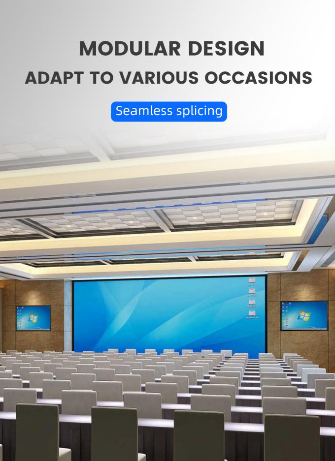 8K 4K HD P1.2 P1.5 P1.8 P2 P2.5 P3 W pełni kolorowy Ultracienkie Stałe wnętrze LED Video Panel Wall Screen Display 3