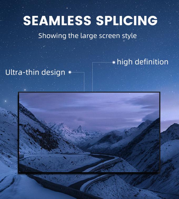 8K 4K HD P1.2 P1.5 P1.8 P2 P2.5 P3 W pełni kolorowy Ultracienkie Stałe wnętrze LED Video Panel Wall Screen Display 5