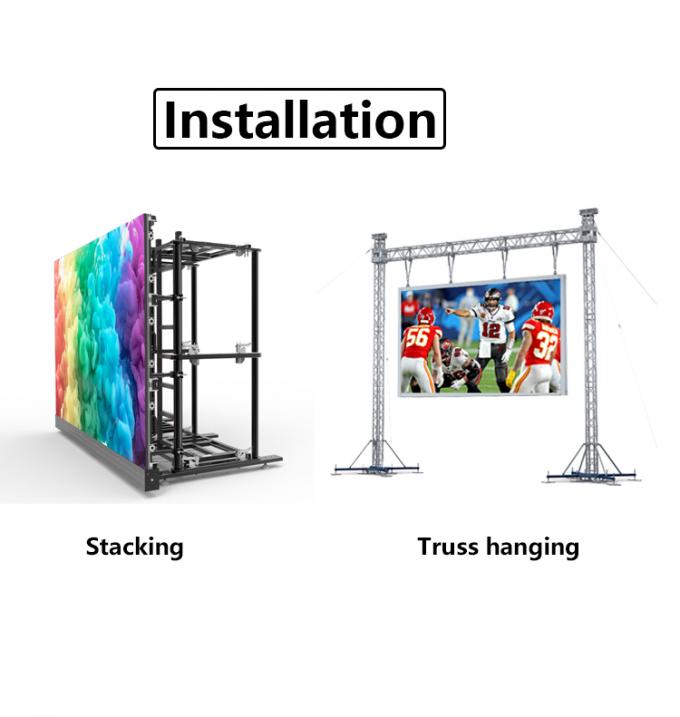Wewnętrzny wynajem ekranu LED P2.6 P2.9 P3.91 P4.81 do paneli ściennych na koncerty i wydarzenia sceniczne 3