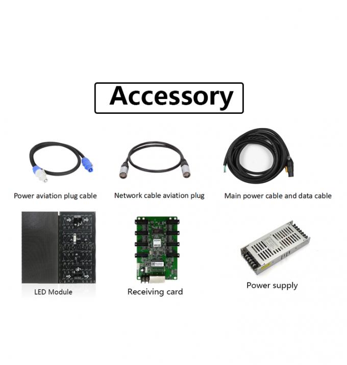 Wewnętrzny wynajem ekranu LED P2.6 P2.9 P3.91 P4.81 do paneli ściennych na koncerty i wydarzenia sceniczne 2