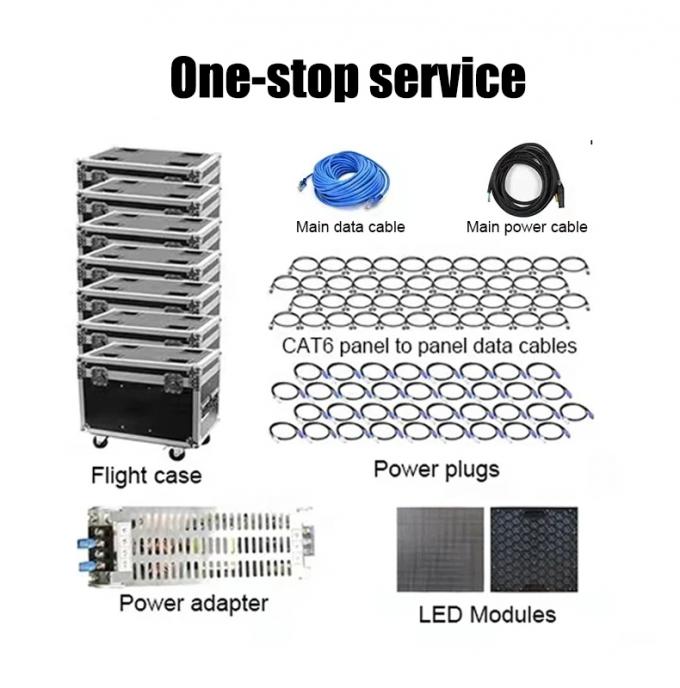 Wykrycie widowiskowe P0.9 mm Pixel Pitch P1.2 1.2 mm P1.5 mm P1.8 1.8 mm Wnętrze Cob Led Video Wall Display 5