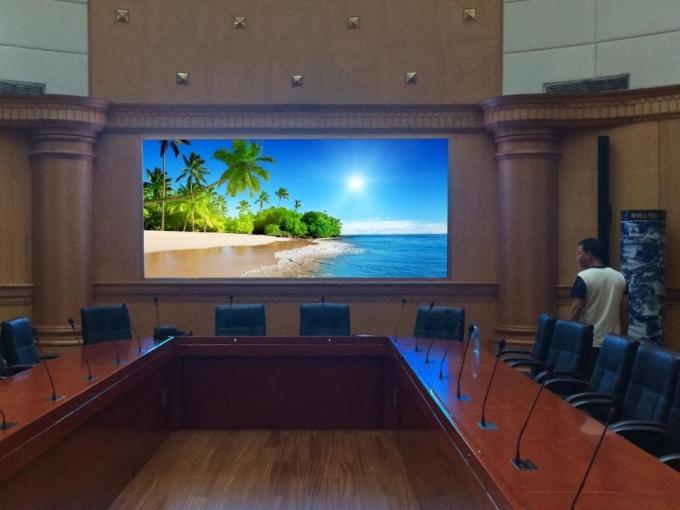 wodoodporny COB Wewnętrzny Mały Pixel Pitch P0.6 P0.7 P0.9 P1.25 Mikro Cienkie Kościół Led Video Wall Display Panel 3