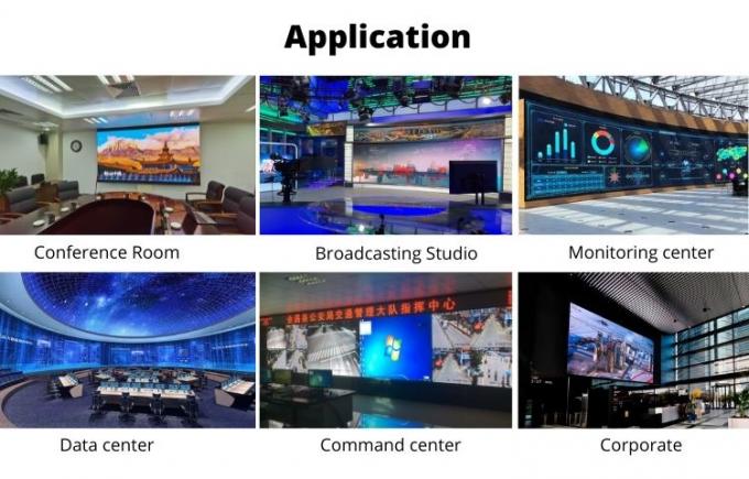 wodoodporny COB Wewnętrzny Mały Pixel Pitch P0.6 P0.7 P0.9 P1.25 Mikro Cienkie Kościół Led Video Wall Display Panel 8