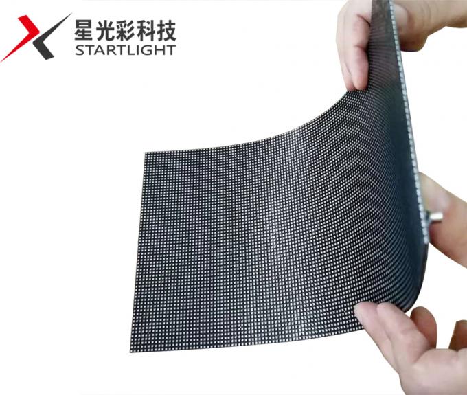 P1.5 P2.5 P4 Led Soft Screen Indoor Outdoor Led Curved Soft Vertical Flexible Ads Display Screen Wykrzywiony, elastyczny, pionowy ekran reklam 3