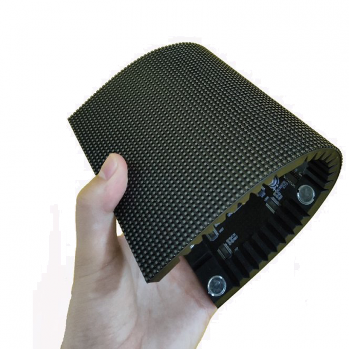 P1.5 P2.5 P4 Led Soft Screen Indoor Outdoor Led Curved Soft Vertical Flexible Ads Display Screen Wykrzywiony, elastyczny, pionowy ekran reklam 4