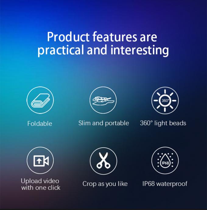 Latający wyświetlacz LED z Drone Magic Carpet Screen LED Film Screen Przeładowalny do reklamy zewnętrznej 1