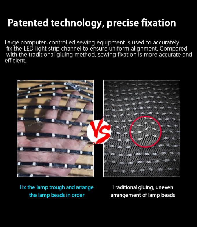 Latający wyświetlacz LED z Drone Magic Carpet Screen LED Film Screen Przeładowalny do reklamy zewnętrznej 7