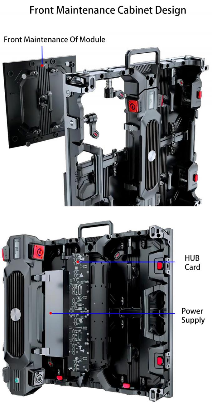 Wewnętrzny Zewnętrzny Ekran LED P1.56 P1.95 P2.6 P2.97 P3.91 do Panelu Wyświetlacza Ściany Wideo Sceny 3