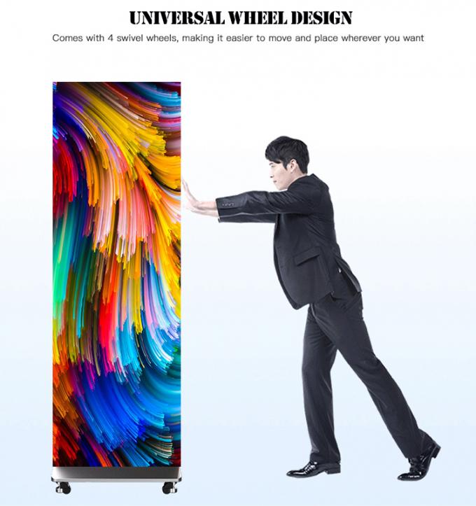 P2.5 Składany plakat LED Plakat LED w pomieszczeniach Reklamowy pokaz produktów 7