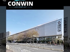 Ekran widowiskowy LED z stalowej konstrukcji