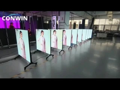 Interaktywny inteligentny ekran HD 2K 4K LED TV 145 cali z aluminiową stopową do sali wystawienniczej