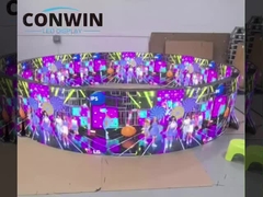 Konfigurowalny miękki ekran LED do telewizora P3 Wewnętrzny elastyczny panel LED Atrakcyjny ekran Cena